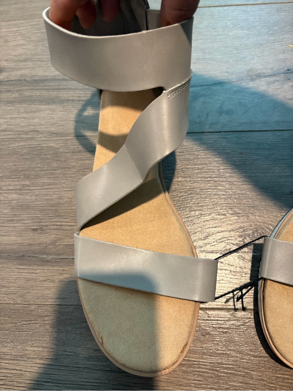 Womens Time And Tru Sandals Size 10